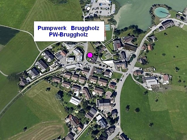 Standort Pumpstation Bruggholz Nuolen
