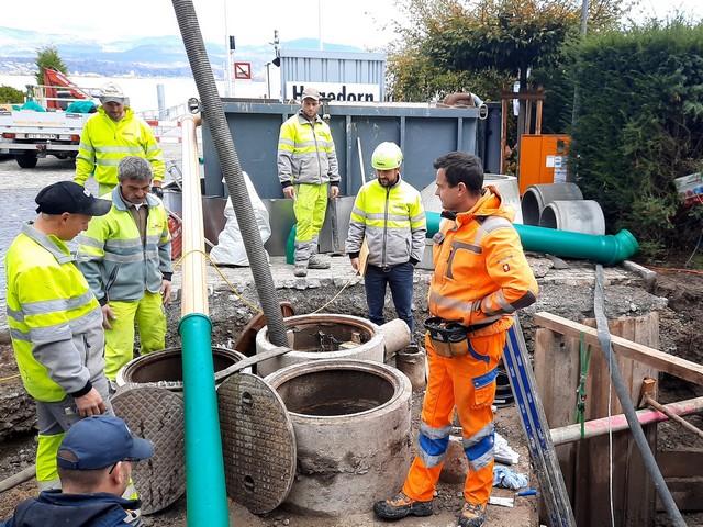 Gross Aufgebot Sanierung Pumpwerk Seestatt Altendorf